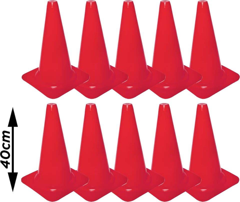 Trainingshütchen Cawila marking cone L 10er Set 40cm