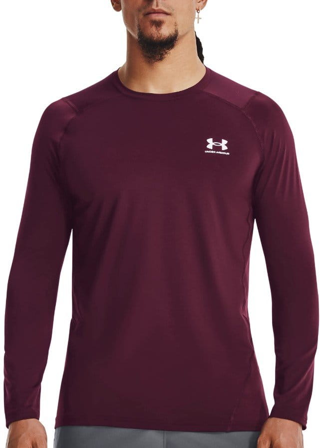 Langarm-T-Shirt Under UA HG Armour Fitted LS-MRN