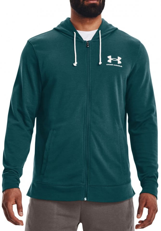 Hoodie Under Armour UA Rival Terry LC FZ-GRN