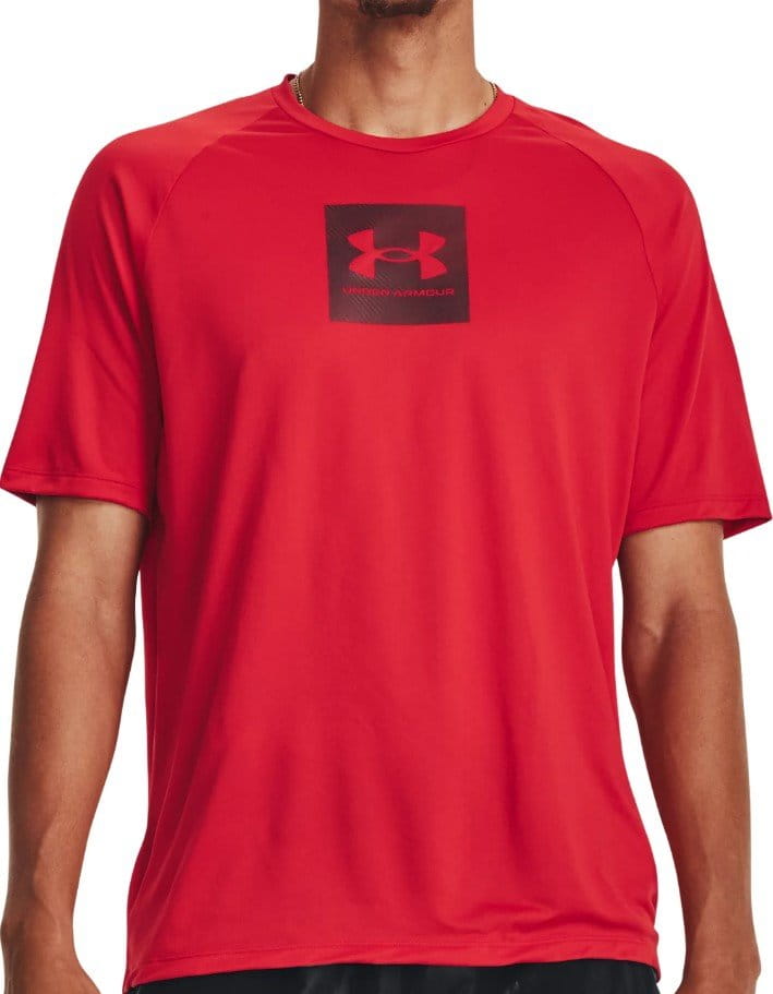 T-Shirt Under Armour UA Tech Prt Fill SS-RED