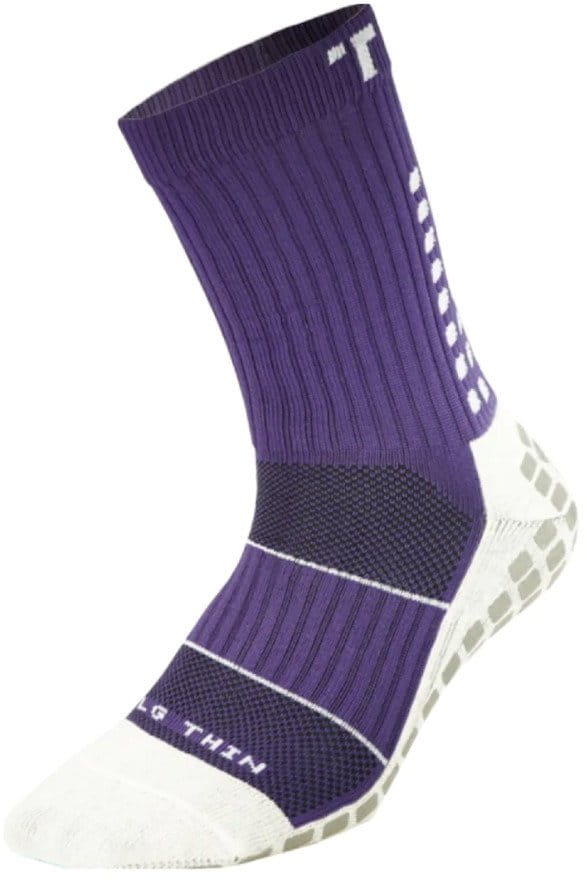 Socken Trusox Thin 3.0 - Purple with White trademarks