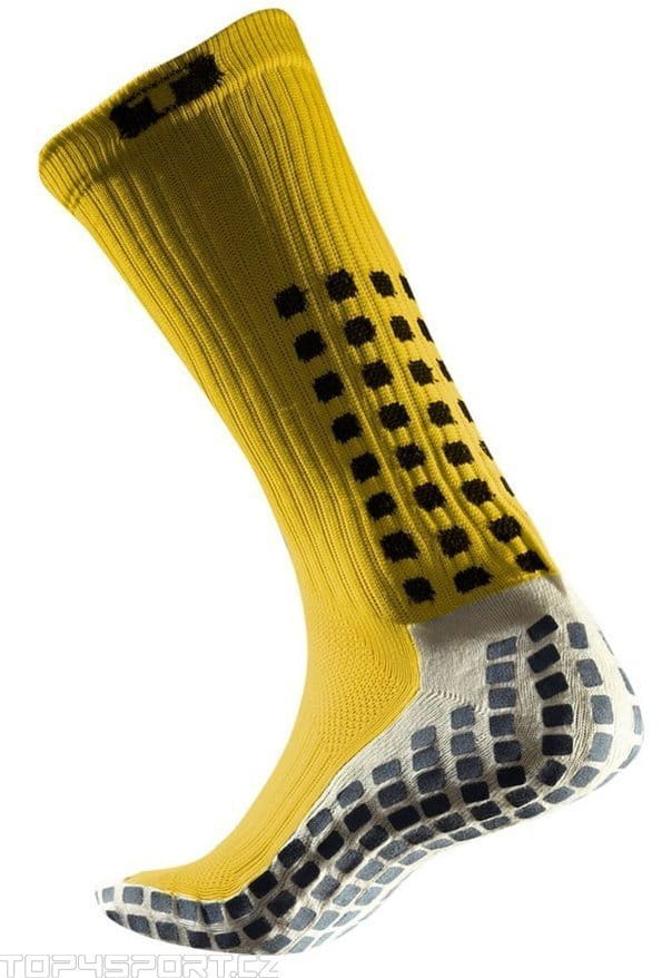 Socken Trusox CRW300 Mid-Calf Thin Yellow
