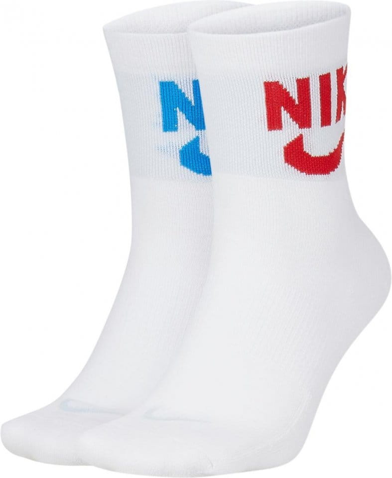 Socken Nike U NK HERITAGE ANKLE 2PR