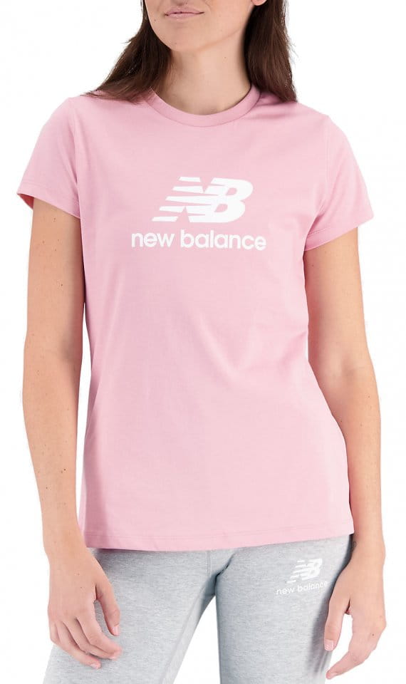 T-Shirt New Balance Essentials Stacked Logo
